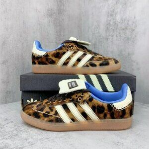 Adidas x Wales Bonner Samba Pony Leopard Print Women's